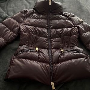 Moncler (Daphne style) fitted puffer coat/jacket size 2 fits like a small.